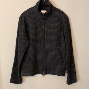 Billy Reid 60% Wool Jacket, Size Small, Gray and Black